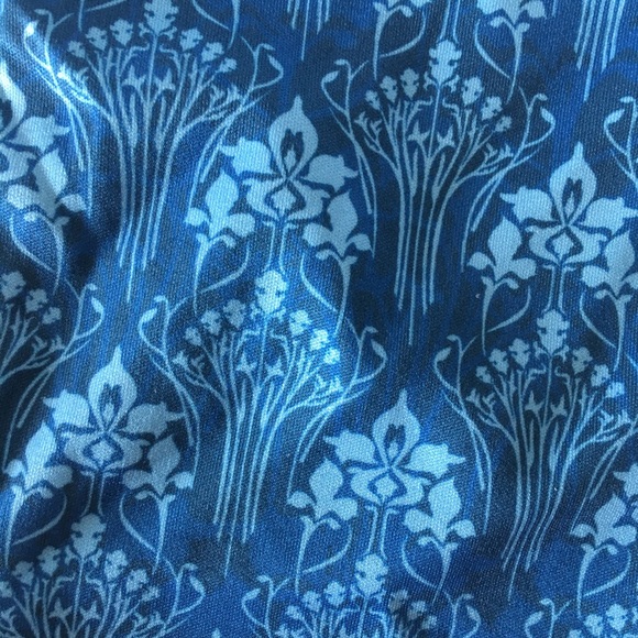 2 Soft Eyeglass Case pouch bag, Iris apfel x Zenni blue flowers, zeelool grey - Picture 5 of 8